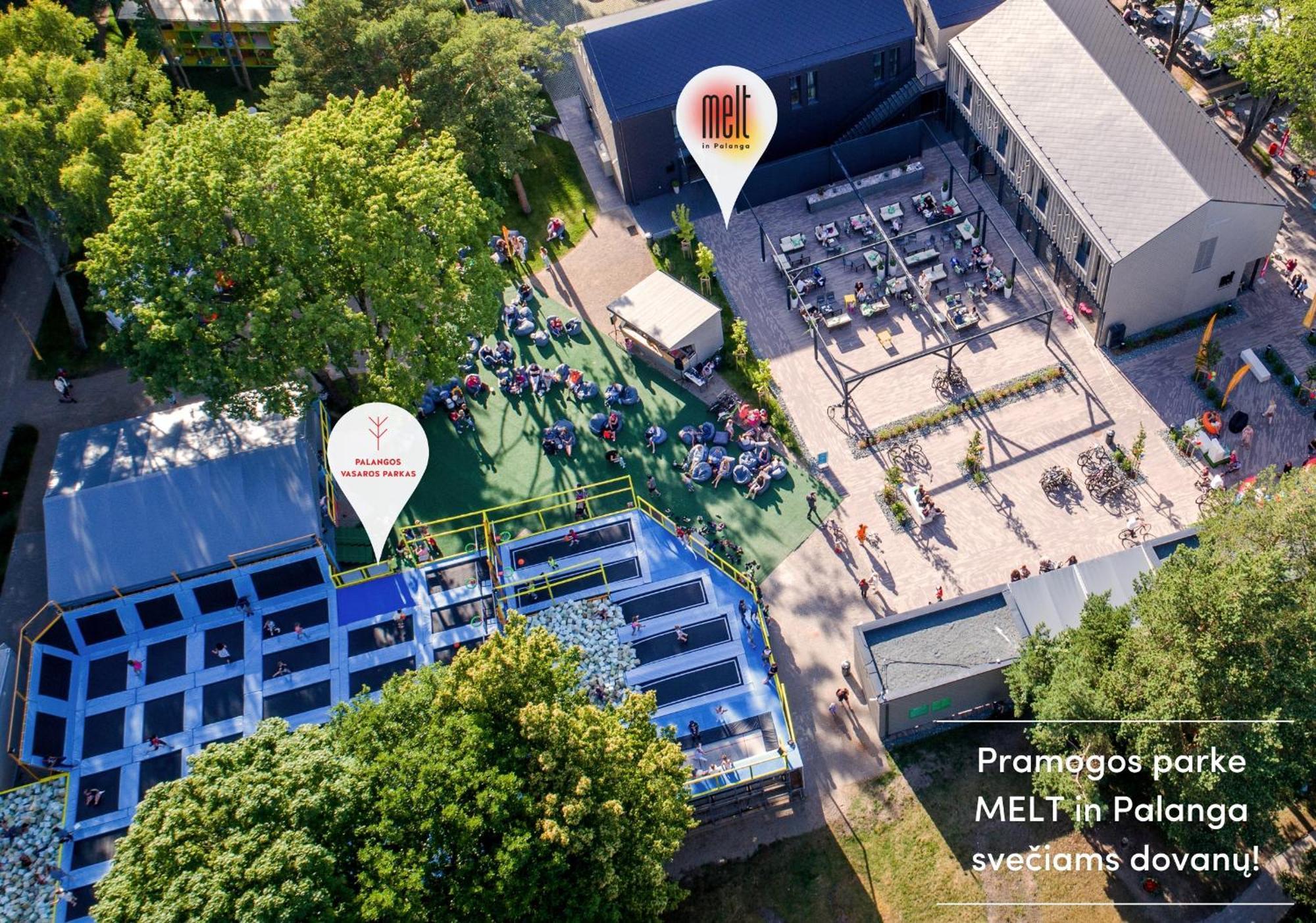 Ferienwohnung Melt in Palanga Exterior foto