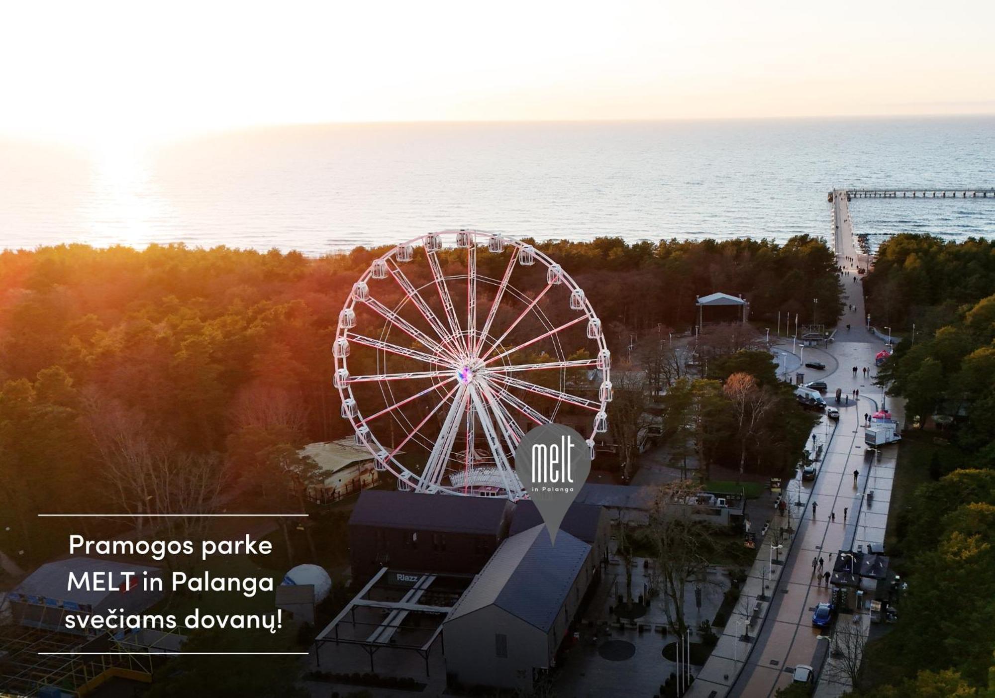 Ferienwohnung Melt in Palanga Exterior foto